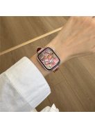 For Apple Watch 10 46mm / Ultra 2 / Ultra 49mm / 9 8 7 45mm / SE (2023) SE (2022) SE 6 5 4 44mm / 3 2 1 42mm Denim Watch Strap - Pink