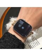 For Apple Watch 10 46mm / Ultra 2 / Ultra 49mm / 9 8 7 45mm / SE (2023) SE (2022) SE 6 5 4 44mm / 3 2 1 42mm Drawstring Woolen Strap Bracelet - Style B