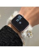 For Apple Watch 10 46mm / Ultra 2 / Ultra 49mm / 9 8 7 45mm / SE (2023) SE (2022) SE 6 5 4 44mm / 3 2 1 42mm Drawstring Woolen Strap Bracelet - Style D