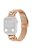 For Apple Watch 10 46mm / Ultra 2 / Ultra 49mm / 9 8 7 45mm / SE (2023) SE (2022) SE 6 5 4 44mm / 3 2 1 42mm Electroplating Watch Strap - Rose Gold