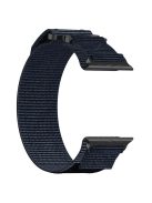 For Apple Watch 10 46mm / Ultra 2 / Ultra 49mm / 9 8 7 45mm / SE (2023) SE (2022) SE 6 5 4 44mm / 3 2 1 42mm Fastening Watchband Nylon Strap - Blue