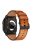 For Apple Watch 10 46mm / Ultra 2 / Ultra 49mm / 9 8 7 45mm / SE (2023) SE (2022) SE 6 5 4 44mm / 3 2 1 42mm Genuine Cow Leather Band - Black Connector+Brown