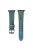 For Apple Watch 10 46mm / Ultra 2 / Ultra 49mm / 9 8 7 45mm / SE (2023) SE (2022) SE 6 5 4 44mm / 3 2 1 42mm Genuine Cow Leather Strap - Blue