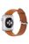 For Apple Watch 10 46mm / Ultra 2 / Ultra 49mm / 9 8 7 45mm / SE (2023) SE (2022) SE 6 5 4 44mm / 3 2 1 42mm Genuine Cow Leather Strap - Brown