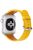 For Apple Watch 10 46mm / Ultra 2 / Ultra 49mm / 9 8 7 45mm / SE (2023) SE (2022) SE 6 5 4 44mm / 3 2 1 42mm Genuine Cow Leather Strap - Yellow