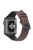 For Apple Watch 10 46mm / Ultra 2 / Ultra 49mm / 9 8 7 45mm / SE (2023) SE (2022) SE 6 5 4 44mm / 3 2 1 42mm Genuine Cow Leather Watch Band - Dark Brown