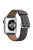 For Apple Watch 10 46mm / Ultra 2 / Ultra 49mm / 9 8 7 45mm / SE (2023) SE (2022) SE 6 5 4 44mm / 3 2 1 42mm Genuine Cow Leather Watch Strap - Grey