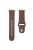 For Apple Watch 10 46mm / Ultra 2 / Ultra 49mm / 9 8 7 45mm / SE (2023) SE (2022) SE 6 5 4 44mm / 3 2 1 42mm Genuine Cow Leather Watchband - Coffee