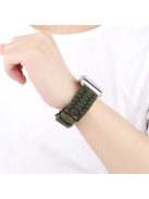 For Apple Watch 10 46mm / Ultra 2 / Ultra 49mm / 9 8 7 45mm / SE (2023) SE (2022) SE 6 5 4 44mm / 3 2 1 42mm Genuine Cow Watch Band  - Army Green