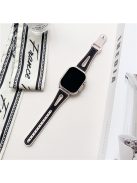 For Apple Watch 10 46mm / Ultra 2 / Ultra 49mm / 9 8 7 45mm / SE (2023) SE (2022) SE 6 5 4 44mm / 3 2 1 42mm Glitter Watch Strap - Black