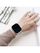 For Apple Watch 10 46mm / Ultra 2 / Ultra 49mm / 9 8 7 45mm / SE (2023) SE (2022) SE 6 5 4 44mm / 3 2 1 42mm Glitter Watch Strap - Black