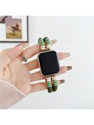 For Apple Watch 10 46mm / Ultra 2 / Ultra 49mm / 9 8 7 45mm / SE (2023) SE (2022) SE 6 5 4 44mm / 3 2 1 42mm Leather Strap - Green