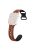 For Apple Watch 10 46mm / Ultra 2 / Ultra 49mm / 9 8 7 45mm / SE (2023) SE (2022) SE 6 5 4 44mm / 3 2 1 42mm Leopard Silicone Strap - Brown+Black