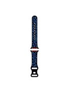 For Apple Watch 10 46mm / Ultra 2 / Ultra 49mm / 9 8 7 45mm / SE (2023) SE (2022) SE 6 5 4 44mm / 3 2 1 42mm Leopard Watch Strap - Black+Blue