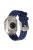 For Apple Watch 10 46mm / Ultra 2 / Ultra 49mm / 9 8 7 45mm / SE (2023) SE (2022) SE 6 5 4 44mm / 3 2 1 42mm Liquid Silicone Band - Titanium Blue