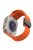 For Apple Watch 10 46mm / Ultra 2 / Ultra 49mm / 9 8 7 45mm / SE (2023) SE (2022) SE 6 5 4 44mm / 3 2 1 42mm Liquid Silicone Strap - Orange