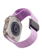 For Apple Watch 10 46mm / Ultra 2 / Ultra 49mm / 9 8 7 45mm / SE (2023) SE (2022) SE 6 5 4 44mm / 3 2 1 42mm Liquid Silicone Strap - Purple