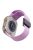 For Apple Watch 10 46mm / Ultra 2 / Ultra 49mm / 9 8 7 45mm / SE (2023) SE (2022) SE 6 5 4 44mm / 3 2 1 42mm Liquid Silicone Strap - Purple