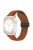 For Apple Watch 10 46mm / Ultra 2 / Ultra 49mm / 9 8 7 45mm / SE (2023) SE (2022) SE 6 5 4 44mm / 3 2 1 42mm Litchi Texture Leather Strap - Light Brown