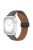 For Apple Watch 10 46mm / Ultra 2 / Ultra 49mm / 9 8 7 45mm / SE (2023) SE (2022) SE 6 5 4 44mm / 3 2 1 42mm Litchi Texture Leather Strap - Light Grey