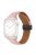 For Apple Watch 10 46mm / Ultra 2 / Ultra 49mm / 9 8 7 45mm / SE (2023) SE (2022) SE 6 5 4 44mm / 3 2 1 42mm Litchi Texture Leather Strap - Pink