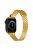 For Apple Watch 10 46mm / Ultra 2 / Ultra 49mm / 9 8 7 45mm / SE (2023) SE (2022) SE 6 5 4 44mm / 3 2 1 42mm Magnetic Buckle Stainless Steel Strap - Gold