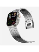 For Apple Watch 10 46mm / Ultra 2 / Ultra 49mm / 9 8 7 45mm / SE (2023) SE (2022) SE 6 5 4 44mm / 3 2 1 42mm Magnetic Buckle Watch Strap - Silver