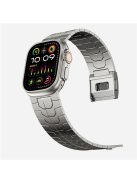 For Apple Watch 10 46mm / Ultra 2 / Ultra 49mm / 9 8 7 45mm / SE (2023) SE (2022) SE 6 5 4 44mm / 3 2 1 42mm Magnetic Buckle Watch Strap - Titanium