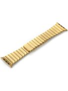 For Apple Watch 10 46mm / Ultra 2 / Ultra 49mm / 9 8 7 45mm / SE (2023) SE (2022) SE 6 5 4 44mm / 3 2 1 42mm Magnetic Metal Watch Strap - Gold