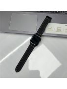 For Apple Watch 10 46mm / Ultra 2 / Ultra 49mm / 9 8 7 45mm / SE (2023) SE (2022) SE 6 5 4 44mm / 3 2 1 42mm Magnetic Nylon Watch Strap - Black