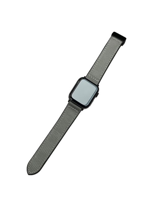 For Apple Watch 10 46mm / Ultra 2 / Ultra 49mm / 9 8 7 45mm / SE (2023) SE (2022) SE 6 5 4 44mm / 3 2 1 42mm Magnetic Nylon Watch Strap - Grey