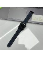 For Apple Watch 10 46mm / Ultra 2 / Ultra 49mm / 9 8 7 45mm / SE (2023) SE (2022) SE 6 5 4 44mm / 3 2 1 42mm Magnetic Nylon Watch Strap - Midnight Blue