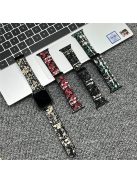 For Apple Watch 10 46mm / Ultra 2 / Ultra 49mm / 9 8 7 45mm / SE (2023) SE (2022) SE 6 5 4 44mm / 3 2 1 42mm Magnetic Plush Wristband - Apricot