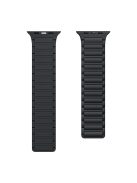 For Apple Watch 10 46mm / Ultra 2 / Ultra 49mm / 9 8 7 45mm / SE (2023) SE (2022) SE 6 5 4 44mm / 3 2 1 42mm Magnetic Silicone Watch Band - Black