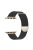 For Apple Watch 10 46mm / Ultra 2 / Ultra 49mm / 9 8 7 45mm / SE (2023) SE (2022) SE 6 5 4 44mm / 3 2 1 42mm Magnetic Strap Milanese Mesh Watch Bands - Black+Gold