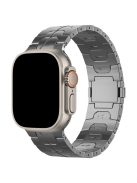 For Apple Watch 10 46mm / Ultra 2 / Ultra 49mm / 9 8 7 45mm / SE (2023) SE (2022) SE 6 5 4 44mm / 3 2 1 42mm Magnetic Titanium Alloy Watch Strap - Grey