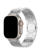 For Apple Watch 10 46mm / Ultra 2 / Ultra 49mm / 9 8 7 45mm / SE (2023) SE (2022) SE 6 5 4 44mm / 3 2 1 42mm Magnetic Titanium Alloy Watch Strap - Silver