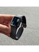 For Apple Watch 10 46mm / Ultra 2 / Ultra 49mm / 9 8 7 45mm / SE (2023) SE (2022) SE 6 5 4 44mm / 3 2 1 42mm Magnetic Watch Strap - Black