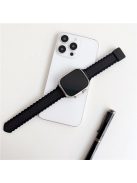 For Apple Watch 10 46mm / Ultra 2 / Ultra 49mm / 9 8 7 45mm / SE (2023) SE (2022) SE 6 5 4 44mm / 3 2 1 42mm Magnetic Watch Strap - Black