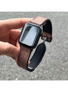 For Apple Watch 10 46mm / Ultra 2 / Ultra 49mm / 9 8 7 45mm / SE (2023) SE (2022) SE 6 5 4 44mm / 3 2 1 42mm Magnetic Watch Strap - Brown