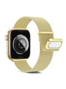 For Apple Watch 10 46mm / Ultra 2 / Ultra 49mm / 9 8 7 45mm / SE (2023) SE (2022) SE 6 5 4 44mm / 3 2 1 42mm Magnetic Watch Strap - Gold