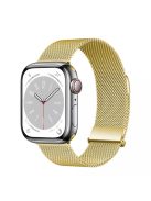 For Apple Watch 10 46mm / Ultra 2 / Ultra 49mm / 9 8 7 45mm / SE (2023) SE (2022) SE 6 5 4 44mm / 3 2 1 42mm Magnetic Watch Strap - Gold