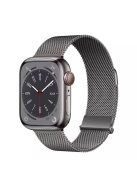 For Apple Watch 10 46mm / Ultra 2 / Ultra 49mm / 9 8 7 45mm / SE (2023) SE (2022) SE 6 5 4 44mm / 3 2 1 42mm Magnetic Watch Strap - Grey