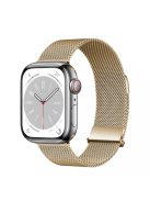 For Apple Watch 10 46mm / Ultra 2 / Ultra 49mm / 9 8 7 45mm / SE (2023) SE (2022) SE 6 5 4 44mm / 3 2 1 42mm Magnetic Watch Strap - Rose Gold