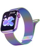 For Apple Watch 10 46mm / Ultra 2 / Ultra 49mm / 9 8 7 45mm / SE (2023) SE (2022) SE 6 5 4 44mm / 3 2 1 42mm Magnetic Wrist Strap - Colorful