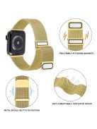 For Apple Watch 10 46mm / Ultra 2 / Ultra 49mm / 9 8 7 45mm / SE (2023) SE (2022) SE 6 5 4 44mm / 3 2 1 42mm Magnetic Wrist Strap - Gold