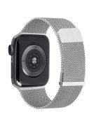 For Apple Watch 10 46mm / Ultra 2 / Ultra 49mm / 9 8 7 45mm / SE (2023) SE (2022) SE 6 5 4 44mm / 3 2 1 42mm Magnetic Wrist Strap - Silver