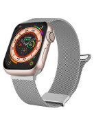 For Apple Watch 10 46mm / Ultra 2 / Ultra 49mm / 9 8 7 45mm / SE (2023) SE (2022) SE 6 5 4 44mm / 3 2 1 42mm Magnetic Wrist Strap - Silver