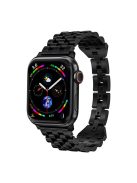 For Apple Watch 10 46mm / Ultra 2 / Ultra 49mm / 9 8 7 45mm / SE (2023) SE (2022) SE 6 5 4 44mm / 3 2 1 42mm Metal Strap Replacement - Black