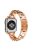 For Apple Watch 10 46mm / Ultra 2 / Ultra 49mm / 9 8 7 45mm / SE (2023) SE (2022) SE 6 5 4 44mm / 3 2 1 42mm Metal Watch Strap - Rose Gold